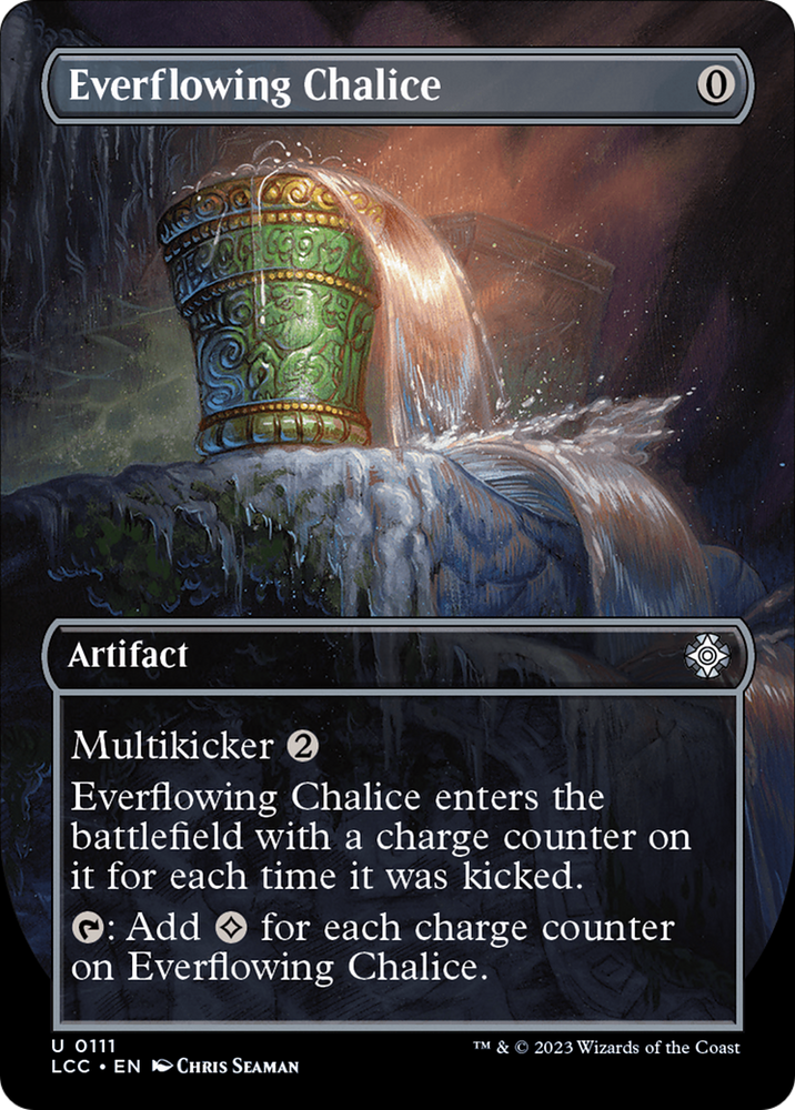 Everflowing Chalice (Borderless) [The Lost Caverns of Ixalan Commander] 