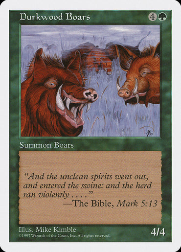 Durkwood Boars [Fifth Edition] 