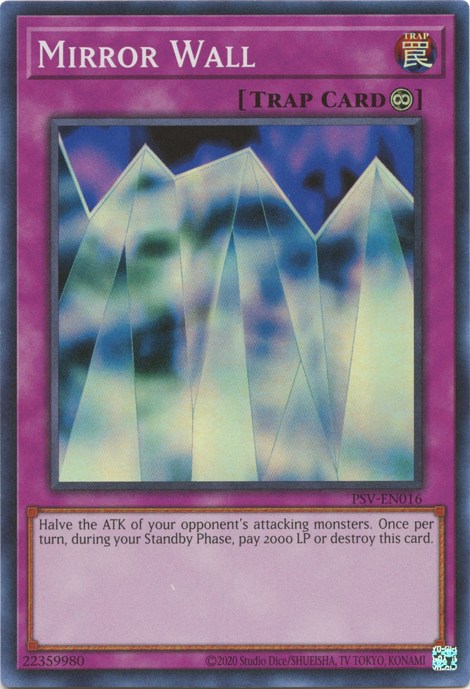 Mirror Wall (25th Anniversary) [PSV-EN016] Super Rare 