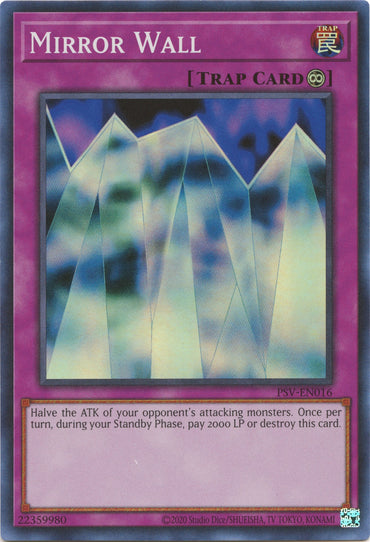 Mirror Wall (25th Anniversary) [PSV-EN016] Super Rare 