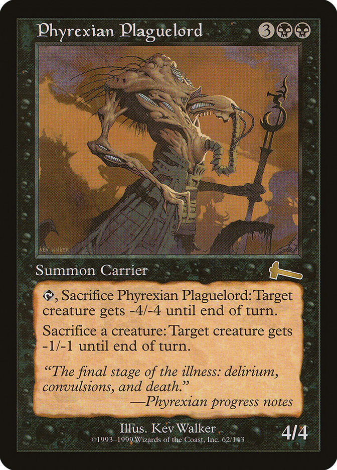 Phyrexian Plaguelord [Urza's Legacy] 