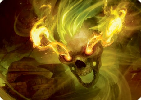 Flameskull Art Card [Dungeons & Dragons: Adventures in the Forgotten Realms Art Series] 