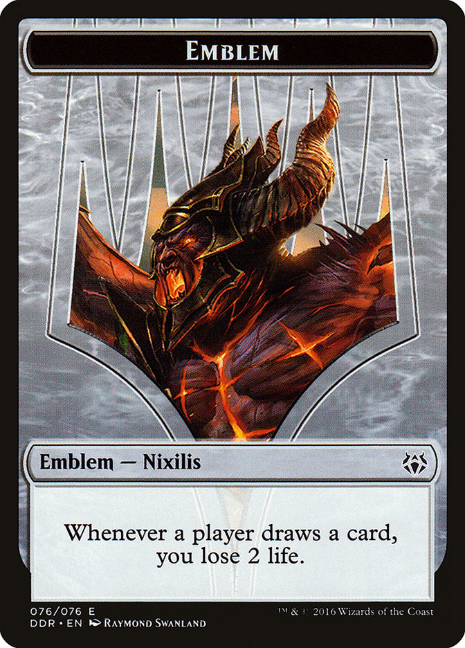 Ob Nixilis Reignited Emblem [Duel Decks: Nissa vs. Ob Nixilis] 