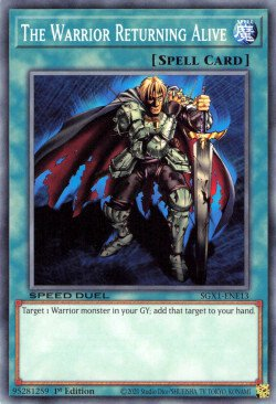 The Warrior Returning Alive [SGX1-JAN13] Common 
