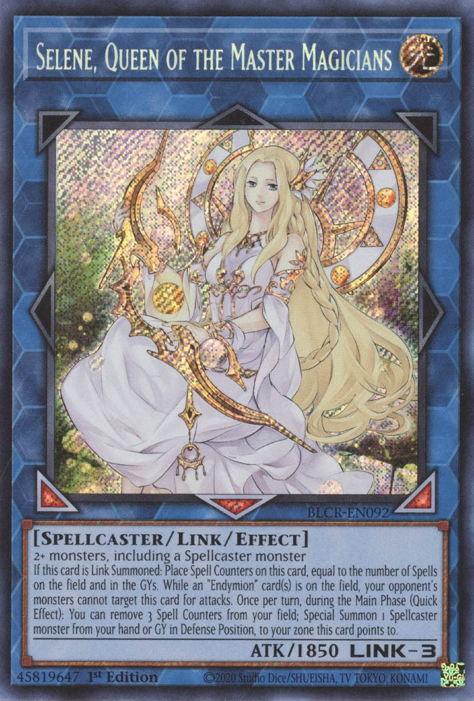 Selene, Queen of the Master Magicians [BLCR-EN092] Secret Rare 