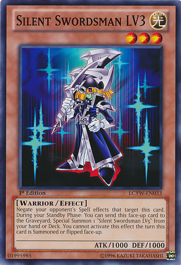 Silent Swordsman LV3 [LCYW-EN033] Common 