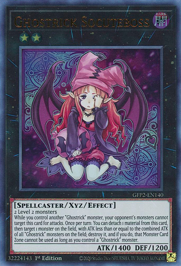 Ghostrick Socuteboss [GFP2-EN140] Ultra Rare 
