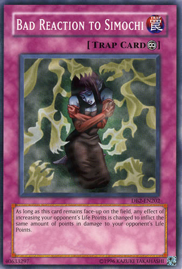 Bad Reaction to Simochi [DB2-EN202] Common 