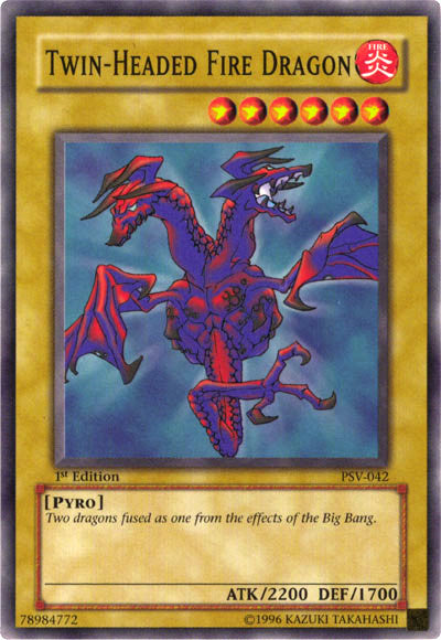 Twin-Headed Fire Dragon [PSV-042] Common 