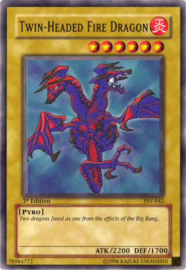 Twin-Headed Fire Dragon [PSV-042] Common 