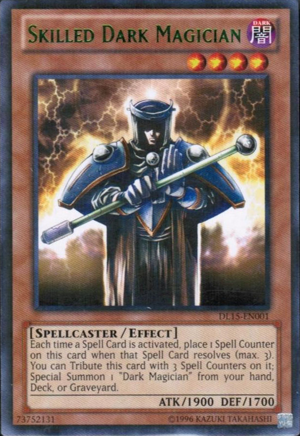 Skilled Dark Magician (Green) [DL15-EN001] Rare 