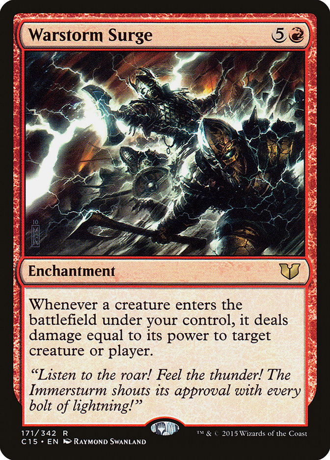 Warstorm Surge [Commander 2015] 