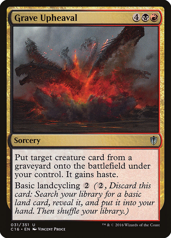 Grave Upheaval [Commander 2016]