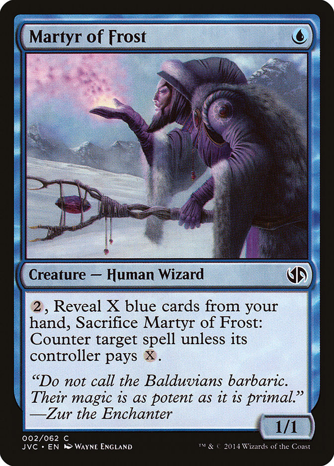 Martyr of Frost [Duel Decks Anthology] 