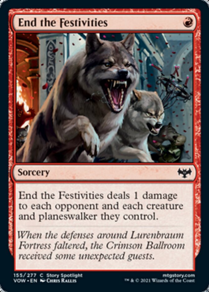 End the Festivities [Innistrad: Crimson Vow] 