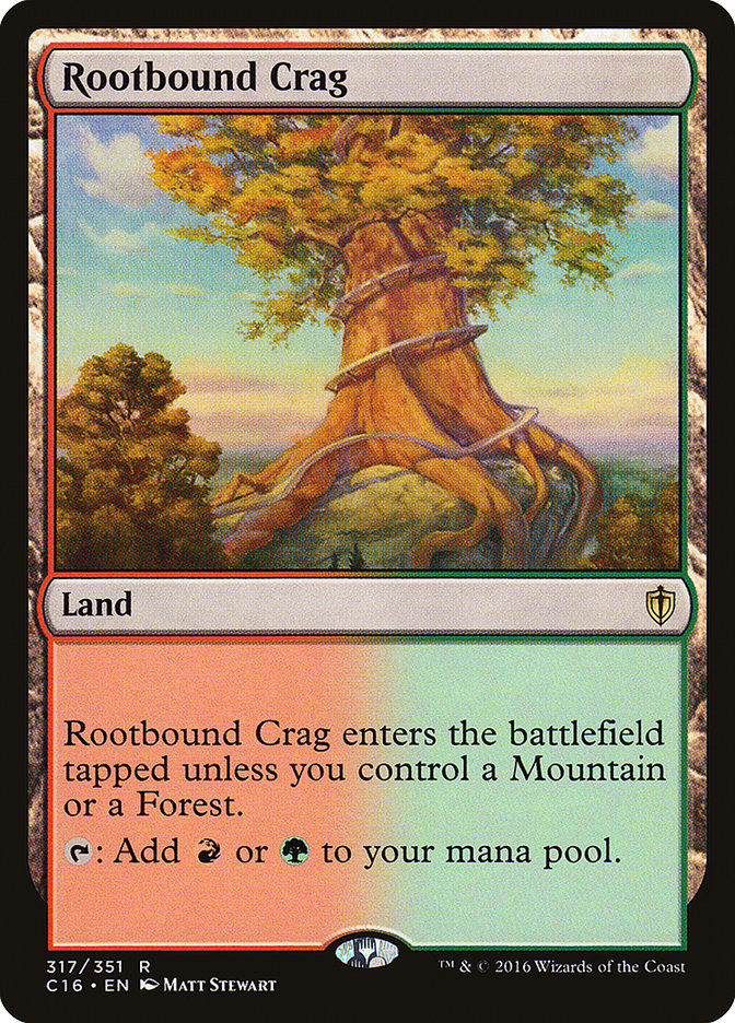 Rootbound Crag [Commander 2016] 