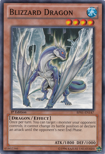 Blizzard Dragon [BP01-EN147] Common 