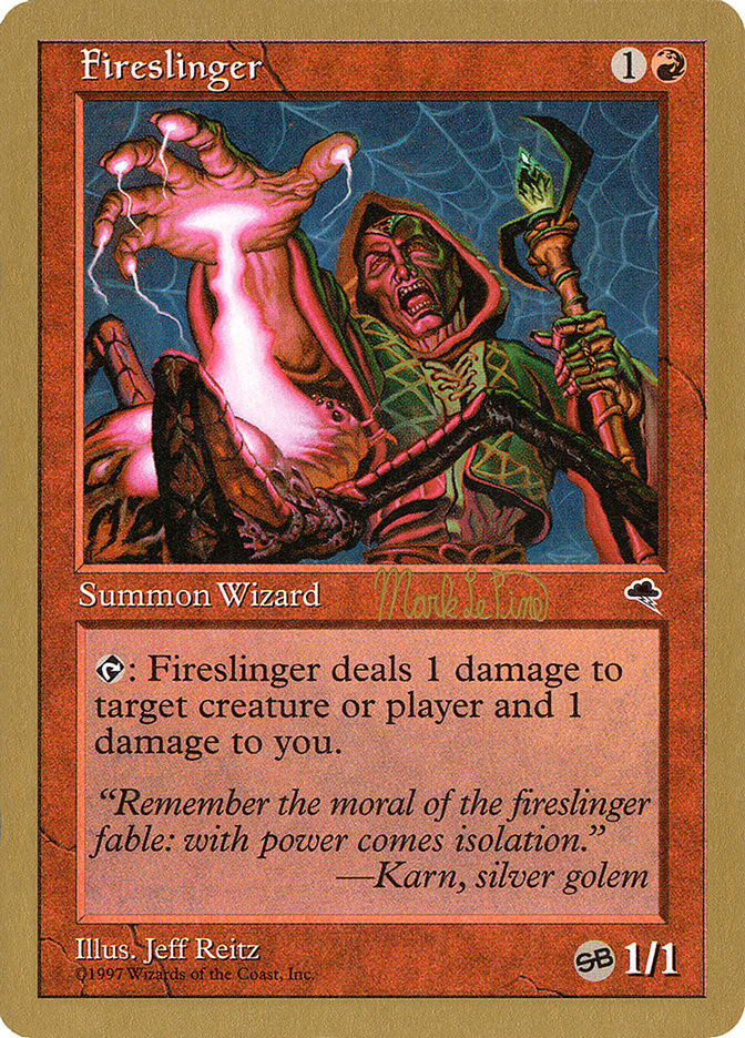 Fireslinger (Mark Le Pine) (SB) [World Championship Decks 1999] 