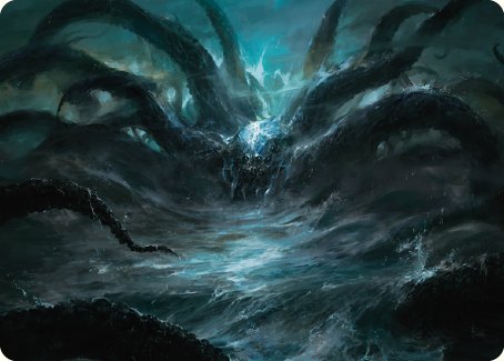 The Watcher in the Water Art Card [The Lord of the Rings: Tales of Middle-earth Art Series] 