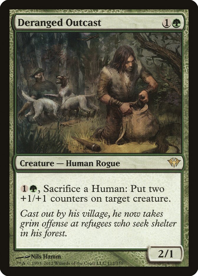 Deranged Outcast [Dark Ascension] 