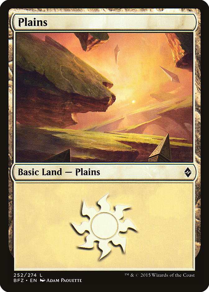 Plains (252) [Battle for Zendikar] 