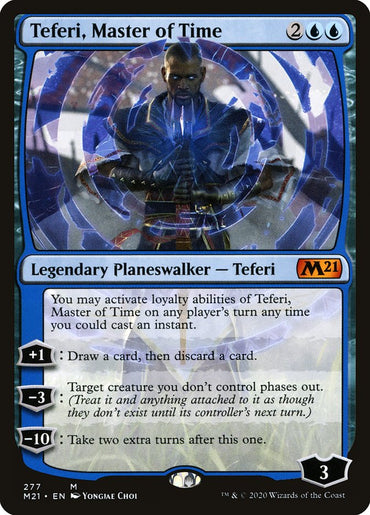 Teferi, Master of Time (277) [Core Set 2021] 