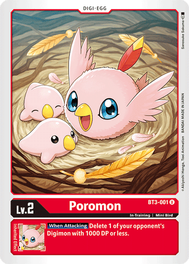 Poromon [BT3-001] [Release Special Booster Ver.1.5] 