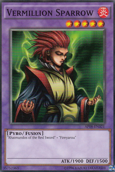 Vermillion Sparrow [AP08-EN021] Common 