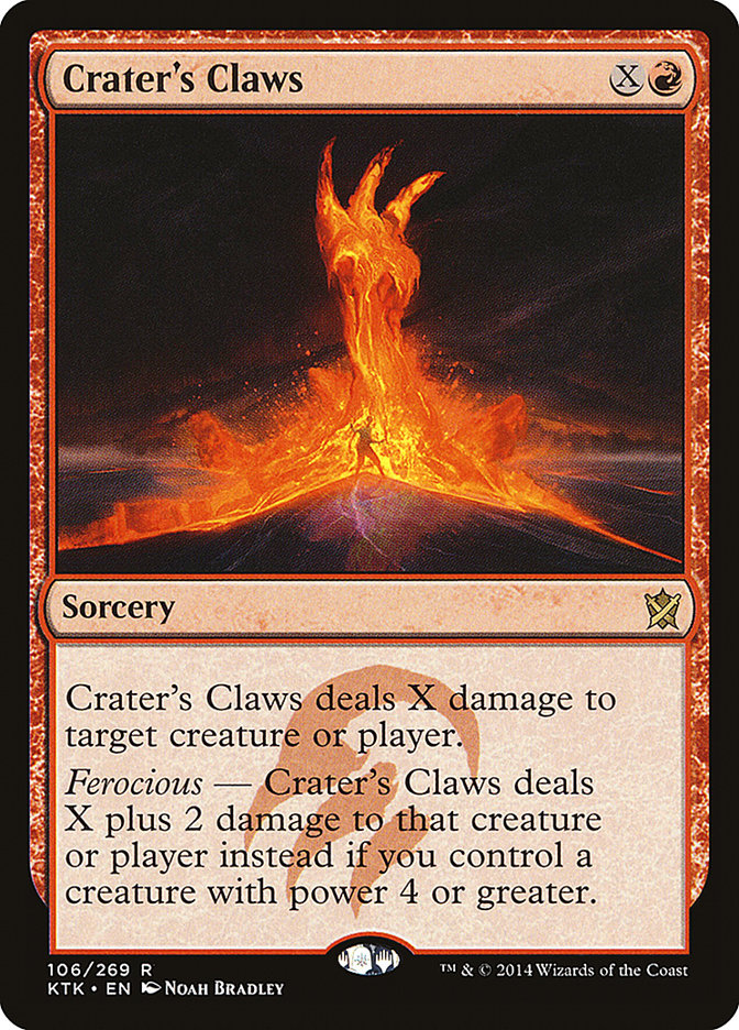 Crater's Claws [Khans of Tarkir] 