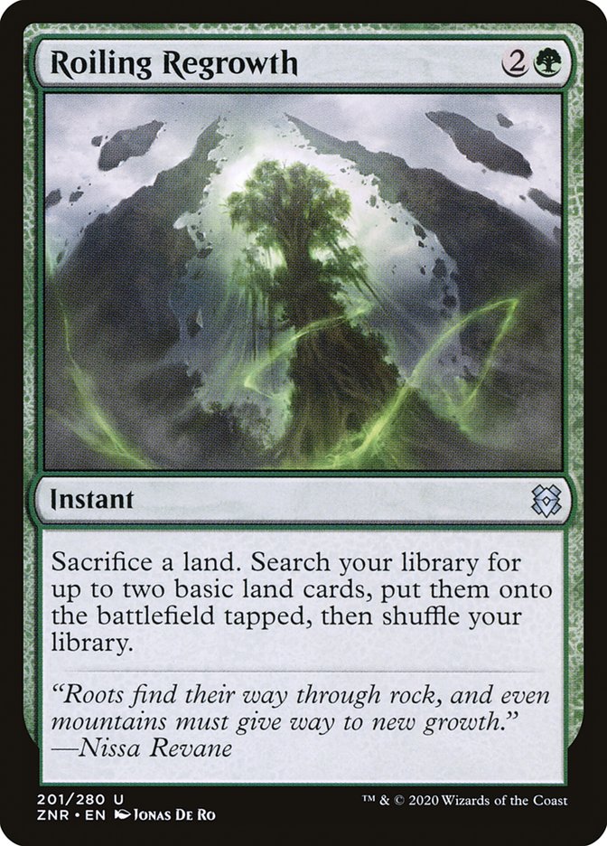 Roiling Regrowth [Zendikar Rising] 