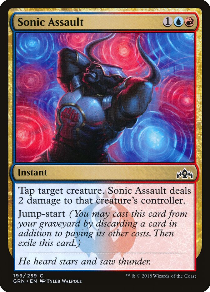 Sonic Assault [Guilds of Ravnica] 