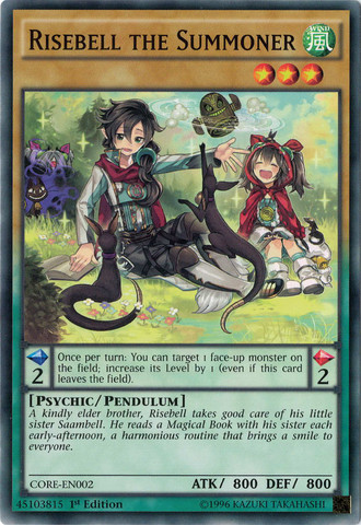 Risebell the Summoner [CORE-EN002] Common 
