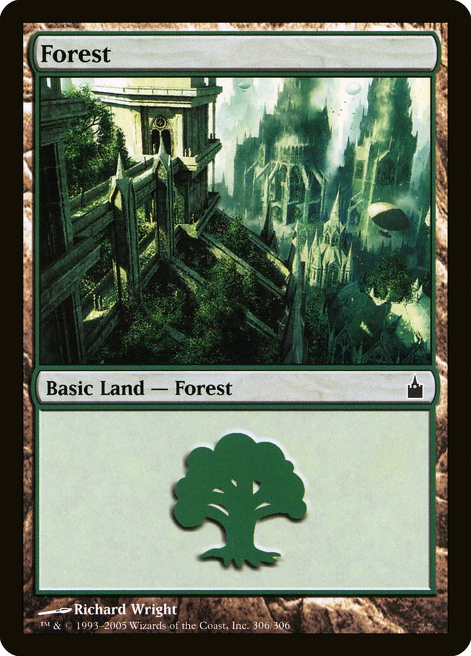 Forest (306) [Ravnica: City of Guilds] 