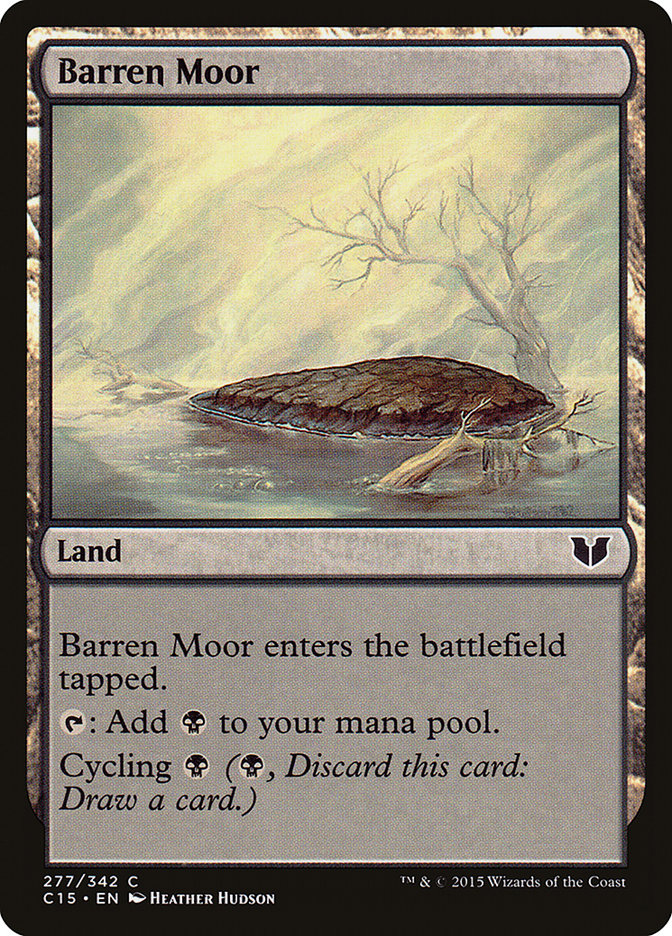 Barren Moor [Commander 2015] 