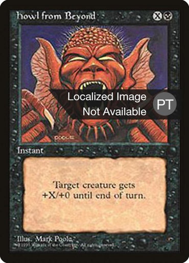 Howl from Beyond [Fourth Edition (Foreign Black Border)] 