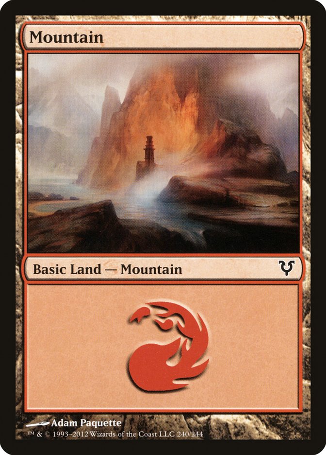 Mountain (240) [Avacyn Restored] 