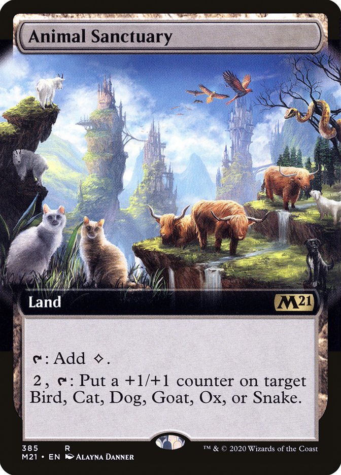 Animal Sanctuary (Extended Art) [Core Set 2021] 