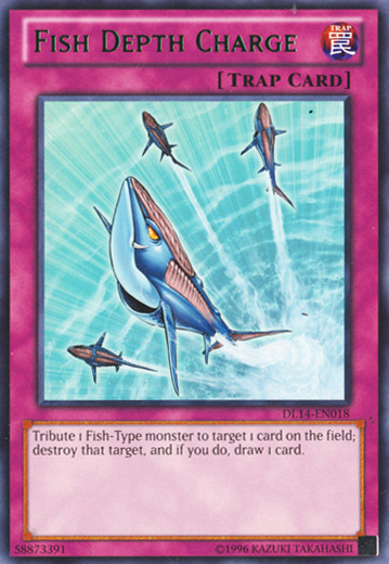 Fish Depth Charge (Green) [DL14-EN018] Rare 