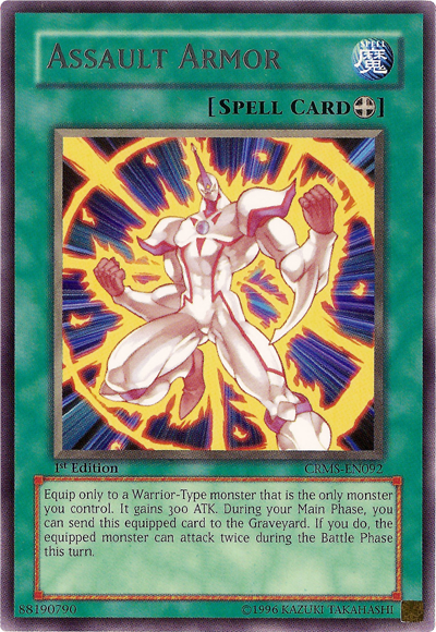 Assault Armor [CRMS-EN092] Rare 