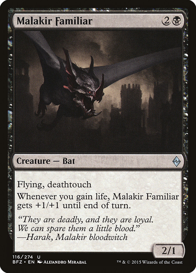 Malakir Familiar [Battle for Zendikar] 