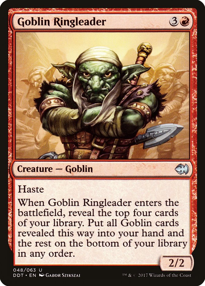 Goblin Ringleader [Duel Decks: Merfolk vs. Goblins] 