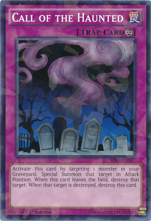 Call of the Haunted [BP03-EN187] Shatterfoil Rare 