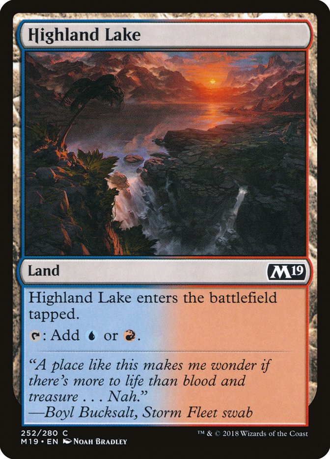 Highland Lake [Core Set 2019] 