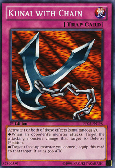 Kunai with Chain [BP02-EN198] Common 