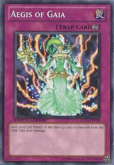 Aegis of Gaia [GLD3-EN050] Common 