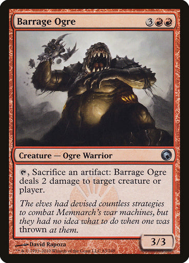 Barrage Ogre [Scars of Mirrodin] 