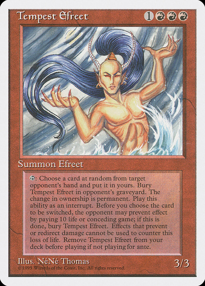 Tempest Efreet [Fourth Edition] 