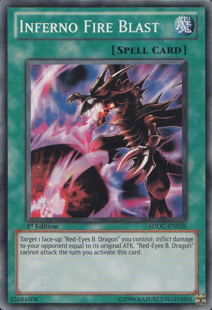Inferno Fire Blast [SDDC-EN026] Common 
