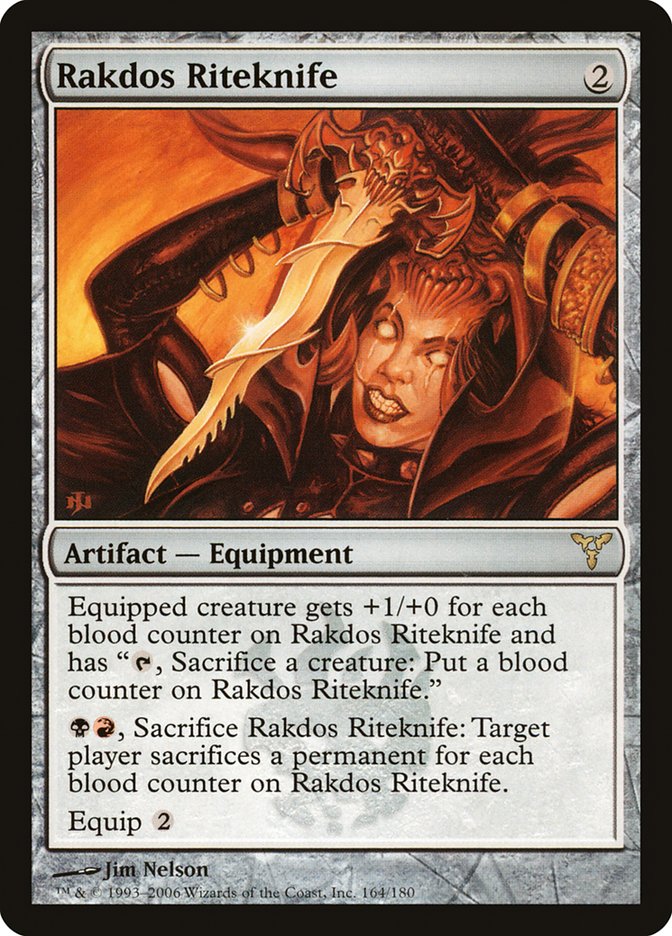 Rakdos Riteknife [Dissension] 