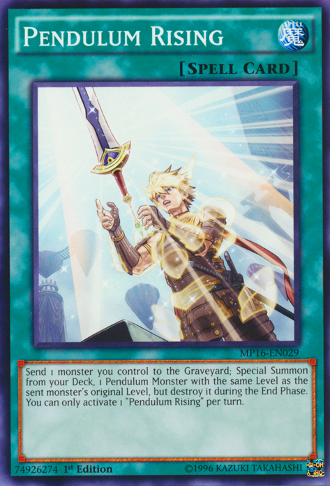 Pendulum Rising [MP16-EN029] Common 